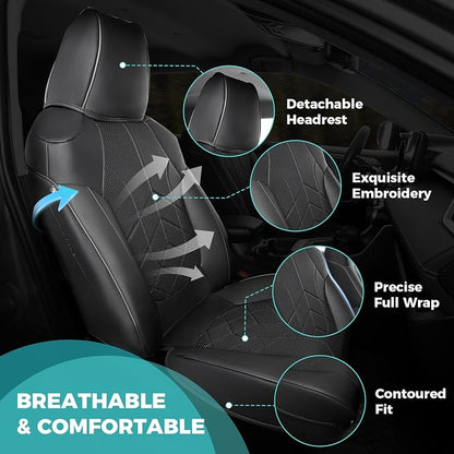 for Toyota RAV4 Seat Covers 2019 2020 2021 2022 2023 2024 2025 RAV 4 LE XLE - Image 3