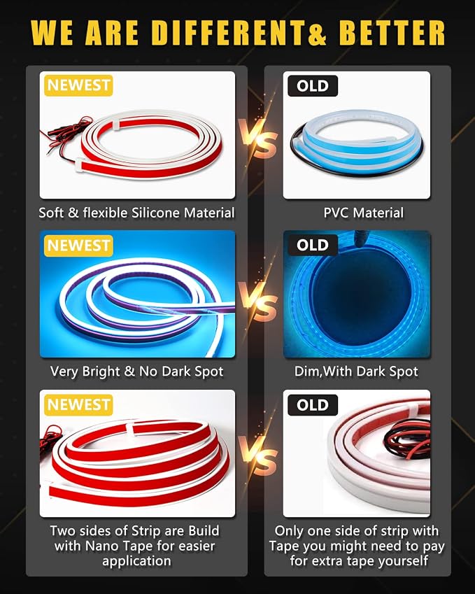 YM E-Bright Led Hood Light Strip Exterior Led Strip Lights - Image 4