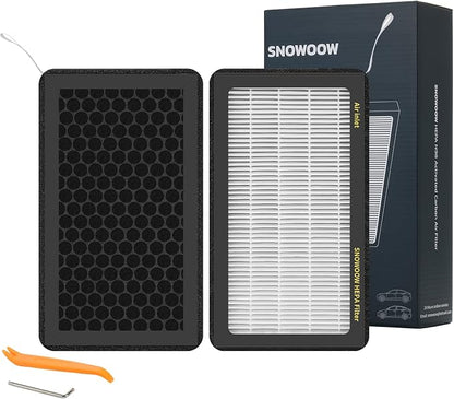 Tesla Model 3 Model Y Air Filter HEPA 2 Pack by SNOWOOW