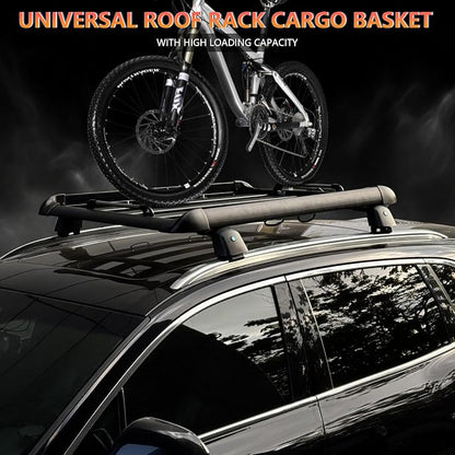 AUTOXBERT 50" x37.8" x3.54" Universal Aluminum Roof Rack Rooftop Cargo Carrier - Image 7