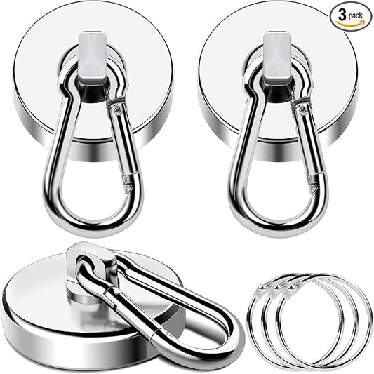 MIKEDE 150LB Magnetic Hooks, Neodymium Magnets Heavy Duty by MIKEDE