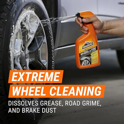 Armor All Wheel Cleaner and Tire Shine Kit, Heavy Duty Car Wheel Cleaner - Image 4