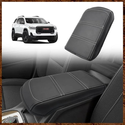 Muslogy for Acadia 2017-2023 Center Console Pad Armrest Cover Vegan Leather by Muslogy