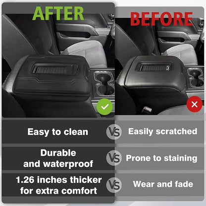 Muslogy Center Console Armrest Cover Compatible - Image 6
