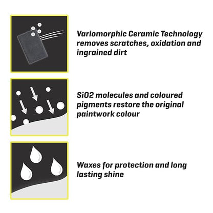 T-Cut White Scratch Remover Color Fast Paintwork Restorer Car Polish, 13 Colors - Image 7