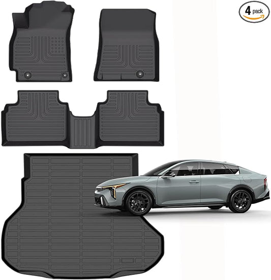 for Kia K4 Floor Mats 2025 LX LXS EX GT-Line/GT-Line Turbo, Car Mats by Norand