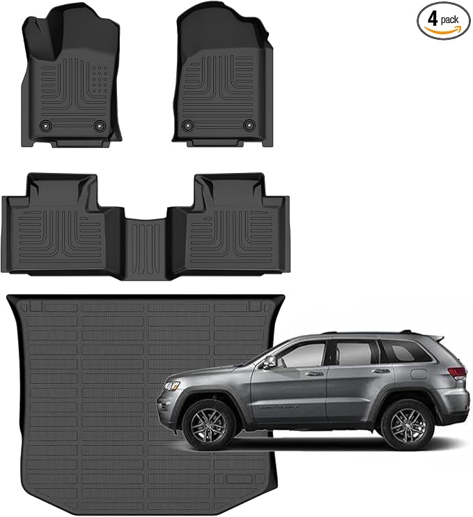 for Jeep Grand Cherokee 2016-2021/Grand Cherokee WK 2022-2023 Floor Mats by Norand