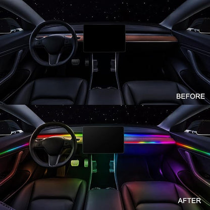 Dreamcolor Acrylic Interior Car LED Strip Light 43-inch, which fit - Image 4