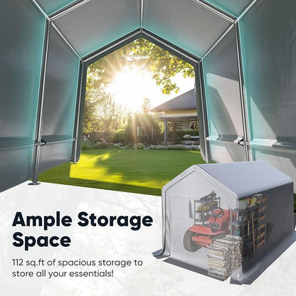 Quictent Heavy Duty 8x12FT Carport Shelter - Image 3