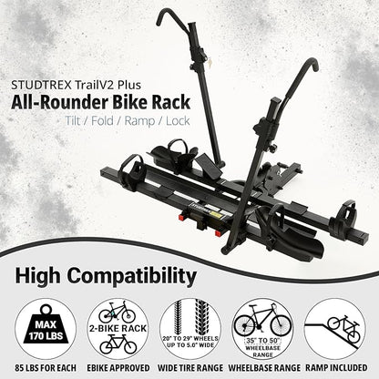 TrailV2 Plus Hitch 2 Ebike Rack - Image 6