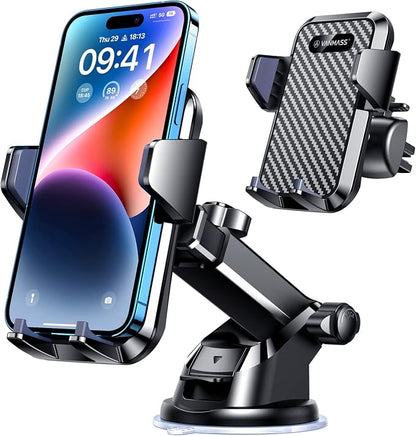 VANMASS 【85+LBS Strongest Suction & Military-Grade 2025 Ultimate Car Phone by VANMASS