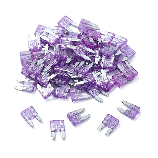 100 Pack Auto Fuses 35 AMP APM/ATM 32V Mini Blade Style Fuses 35A Short Circuit by JESUNK