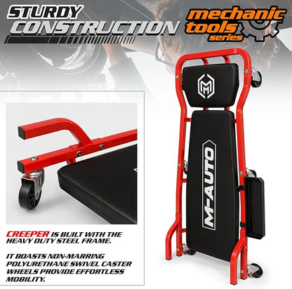 M-AUTO Heavy-Duty Automotive Creeper - Image 5