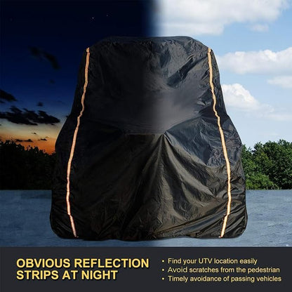 KEMIMOTO PRO XP Cover X3 Heavy Duty UTV Cover 2 Seater Large Size Compatible - Image 5