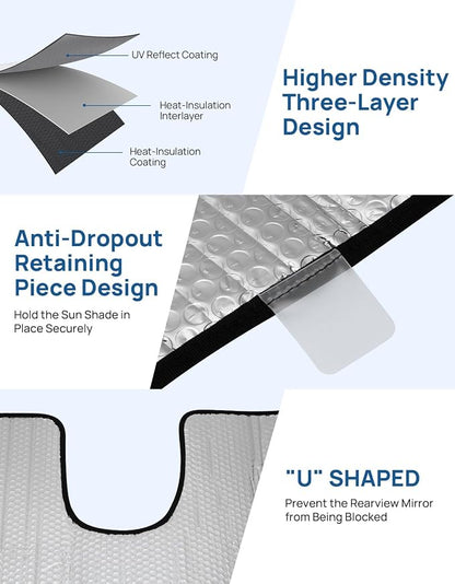 Windshield Sun Shade Compatible - Image 5