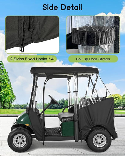Golf Cart Enclosure 2 Passenger - Image 4
