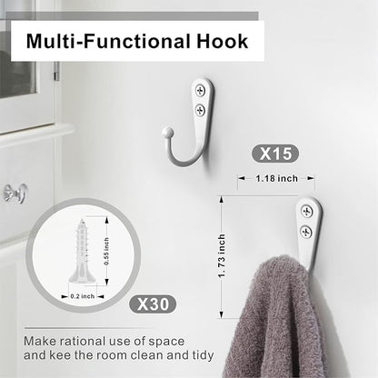 15PCS Coat Hooks - Image 6