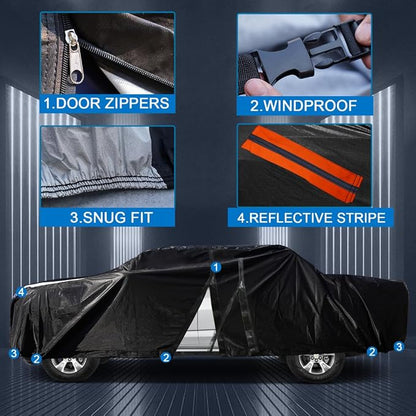 Chevrolet Silverado 3500HD Truck Cover Custom Fit 2001-2026 Regular Cab LB - Image 3