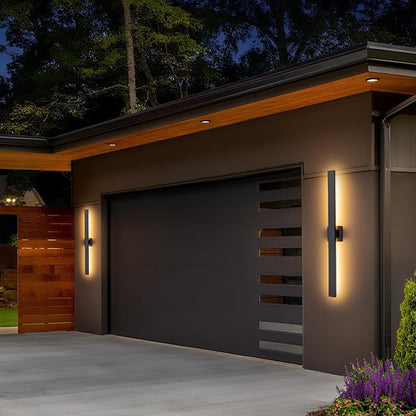 39.4" Long Outdoor Wall Lights Modern LED Exterior Lighting Fixtures Matte - Image 4