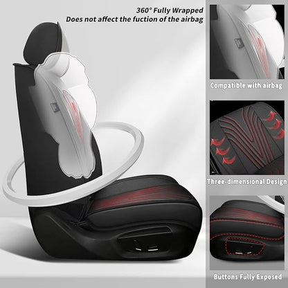Seat Covers for Car Fit for Toyota Camry 2025 2024 2023-2012: Front Seat Covers - Image 4
