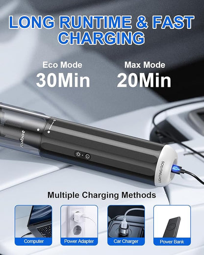 RUBOT Handheld Vacuum Cordless, Portable Car Vacuum - Image 3