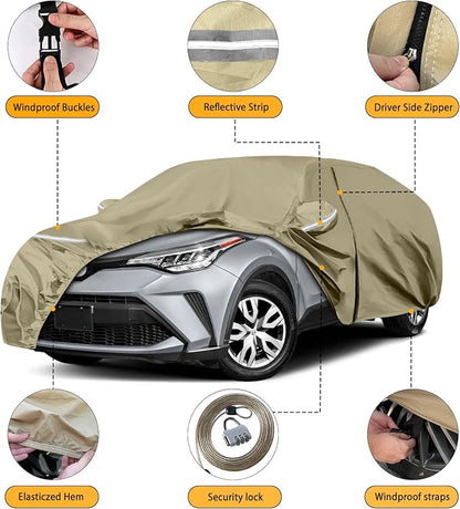 Waterproof Car Covers Replace for 2018-2025 Toyota C-HR, Windproof Bands for - Image 2