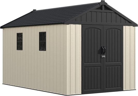 Greesum 8×12 FT Plastic Outdoor Storage Shed by BuynowfromGreesum
