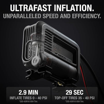 NOCO AIR15: UltraFast 15A Tire Inflator - 12V Portable Air Compressor Pump - Image 3