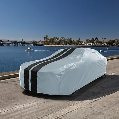 iCarCover Custom Car Cover for 2020-2025 Chevy Corvette C8 Without High Wing - Image 7
