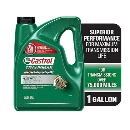 Castrol Transmax High Mileage Automatic Transmission Fluid, 1 Gallon by Castrol