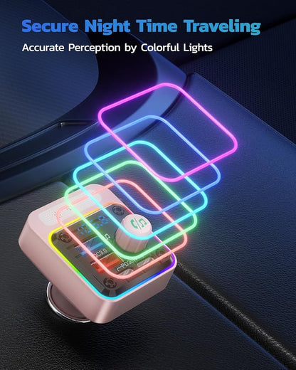 Nulaxy 54W Bluetooth 5.3 Car Adapter - Image 7