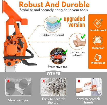 Chainsaw Hanger, Perfect Wall Mount Solution - Image 3