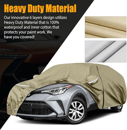 Waterproof Car Covers Replace for 2018-2025 Toyota C-HR, Windproof Bands for - Image 3