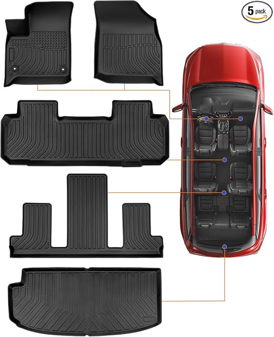 for 2018-2023 Chevy Traverse Floor Mats & Cargo Liner only by COTAZA
