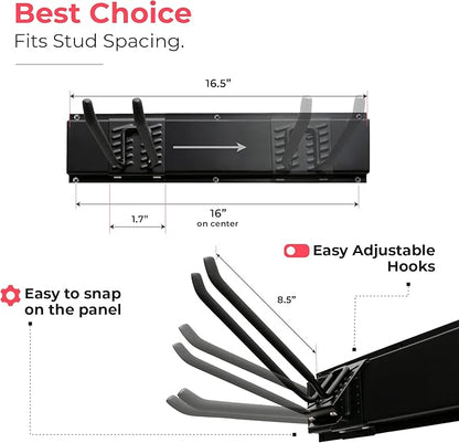 Garage Tool Organizer Wall Mount - Image 3