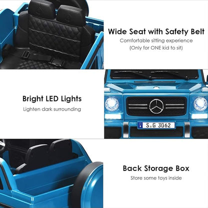 HONEY JOY Ride On Truck, Licensed Mercedes-Benz Maybach G650 Battery Powered - Image 6
