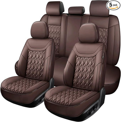 Car Seat Covers Full Set, Leather Seat Covers by COMFDRIVESEATCOVERS