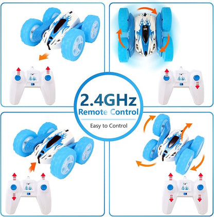 FREE TO FLY Remote Control Car For Boys: Kids RC Stunt Cars Toy - Image 3