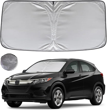 KAYZT Windshield Sun Shade for 2016-2022 Honda HR-V HRV Foldable Sunshade Front by KAYZT