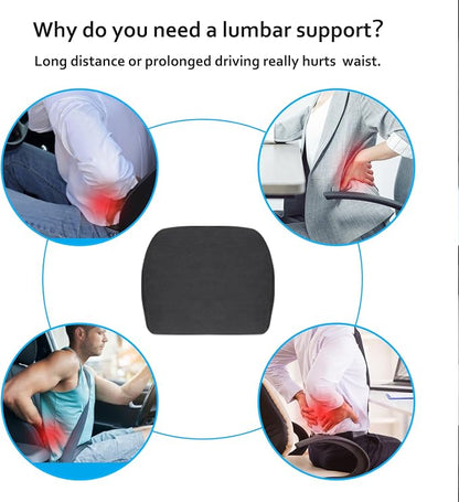 Lumbar Support Pillow Ergonomic Memory Foam Lumbar Pillow - Image 4