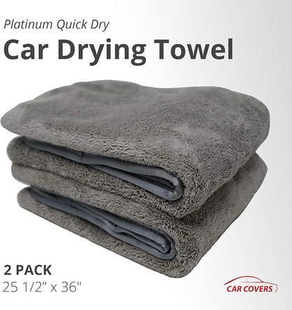Microfiber Towels for Cars – Ultra-Absorbent Car Drying Towels, Scratch-Free - Image 2