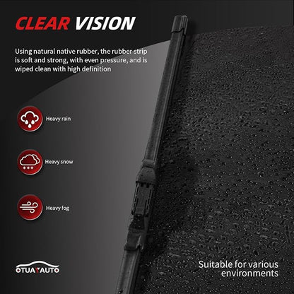 OTUAYAUTO Premium Windshield Wiper Blades - Image 5