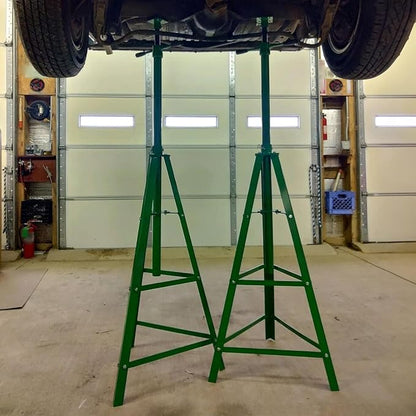 KUAFU 55.62"-79.48" Automotive Under Hoist Jack Stand 2 Ton High Lift - Image 4