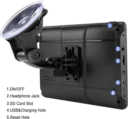 GPS Navigator for Car, Truck GPS Commercial Drivers 2025, Trucker GPS of Semi - Image 6