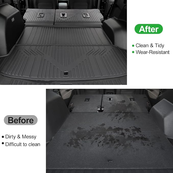 Cargo Liners & Backrest Mat for 2025 2026 Chevy Equinox Fuel/2025 GMC Terrain - Image 7