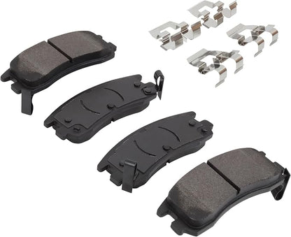 Premium Semi-Metallic Rear Brake Pads Compatible - Image 2