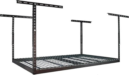 MonsterRax Overhead Garage Storage Racks 4x6 Ceiling Mounted Shelving, by MonsterRAXStorageSolutions