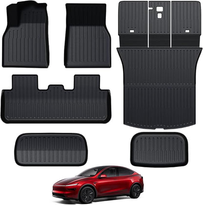 Floor Mats Set for 2025 2026 Tesla Model Y Juniper Accessories, Full Coverage by GALVAGNITE