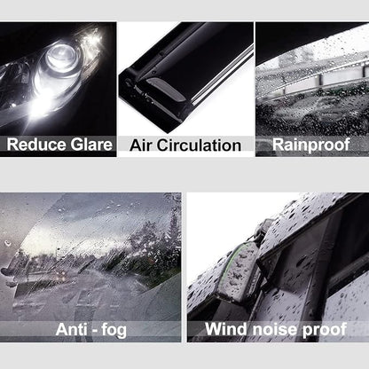 94187 Side Window Wind Vent Deflectors fit - Image 4