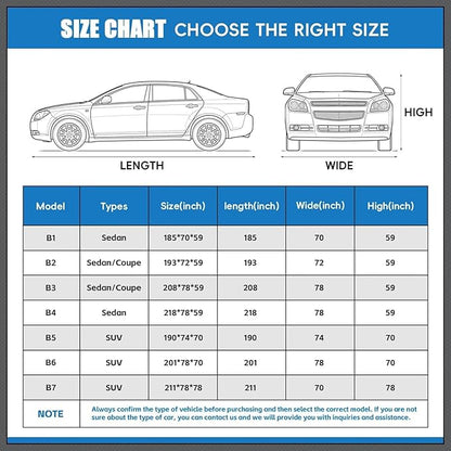 Hail Protector Car Cover for SUV, Anti Hail Car Covers Thick Multi-Layered EVA - Image 6